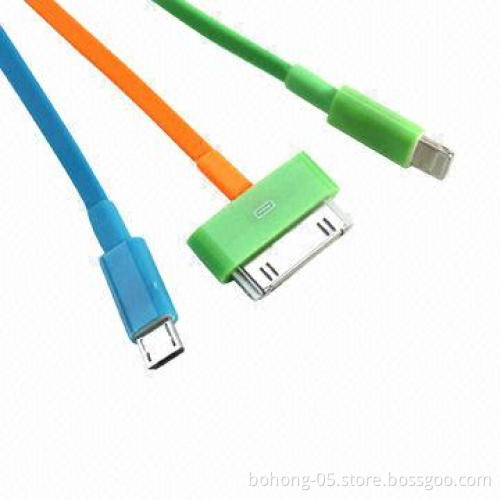 Mobile Phone PC Data Cables, Charger Wire Multi-interface, Apply to Games and More